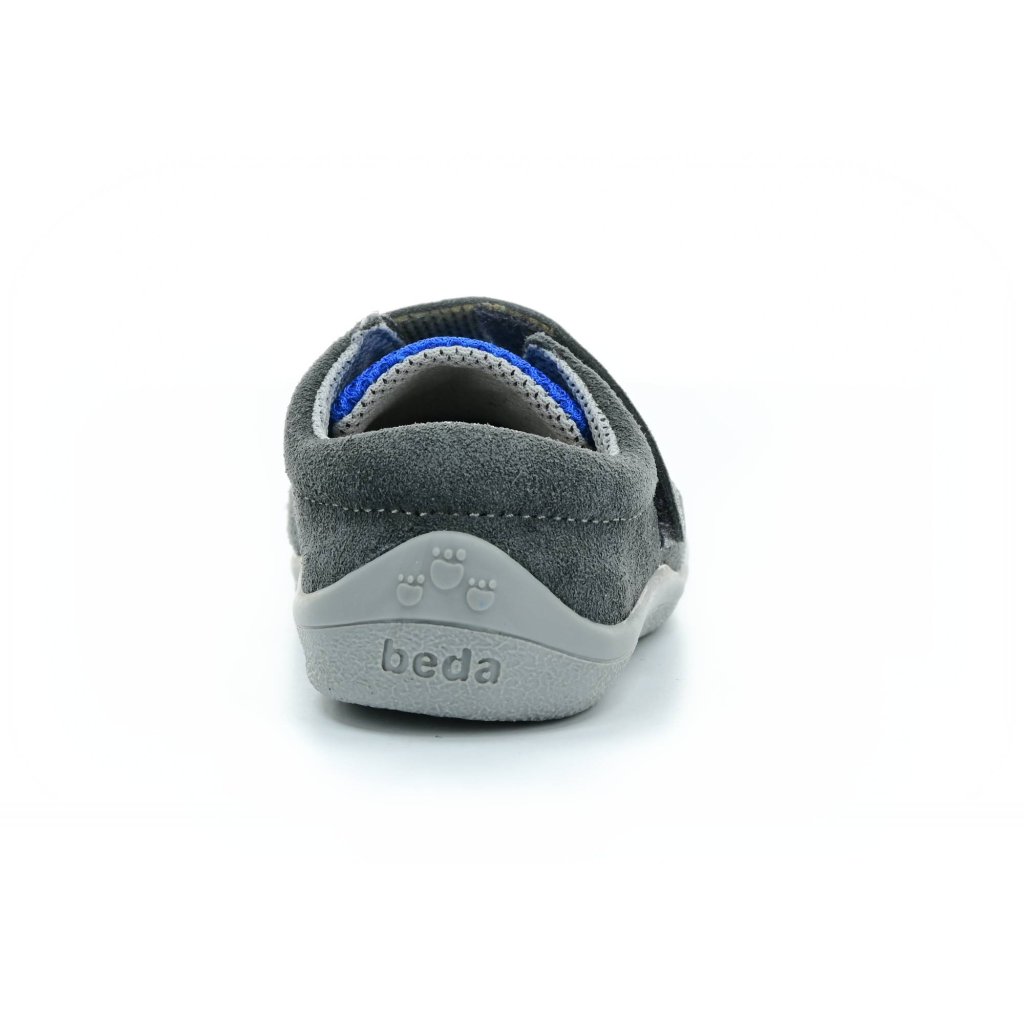 Beda Tom Barfußsneakers (BF 0001/SK/1W Mesh mit Leder)