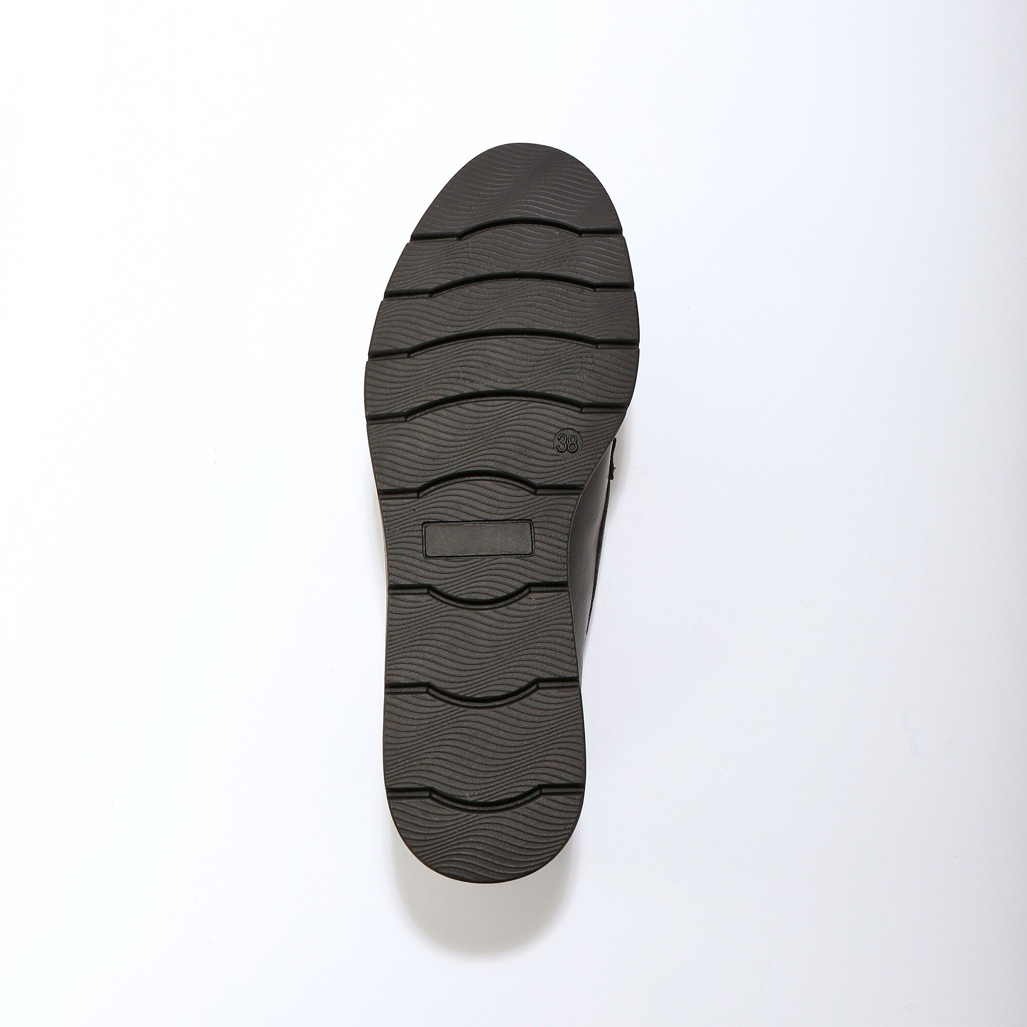 Mocassin à mors avec semelle compensée