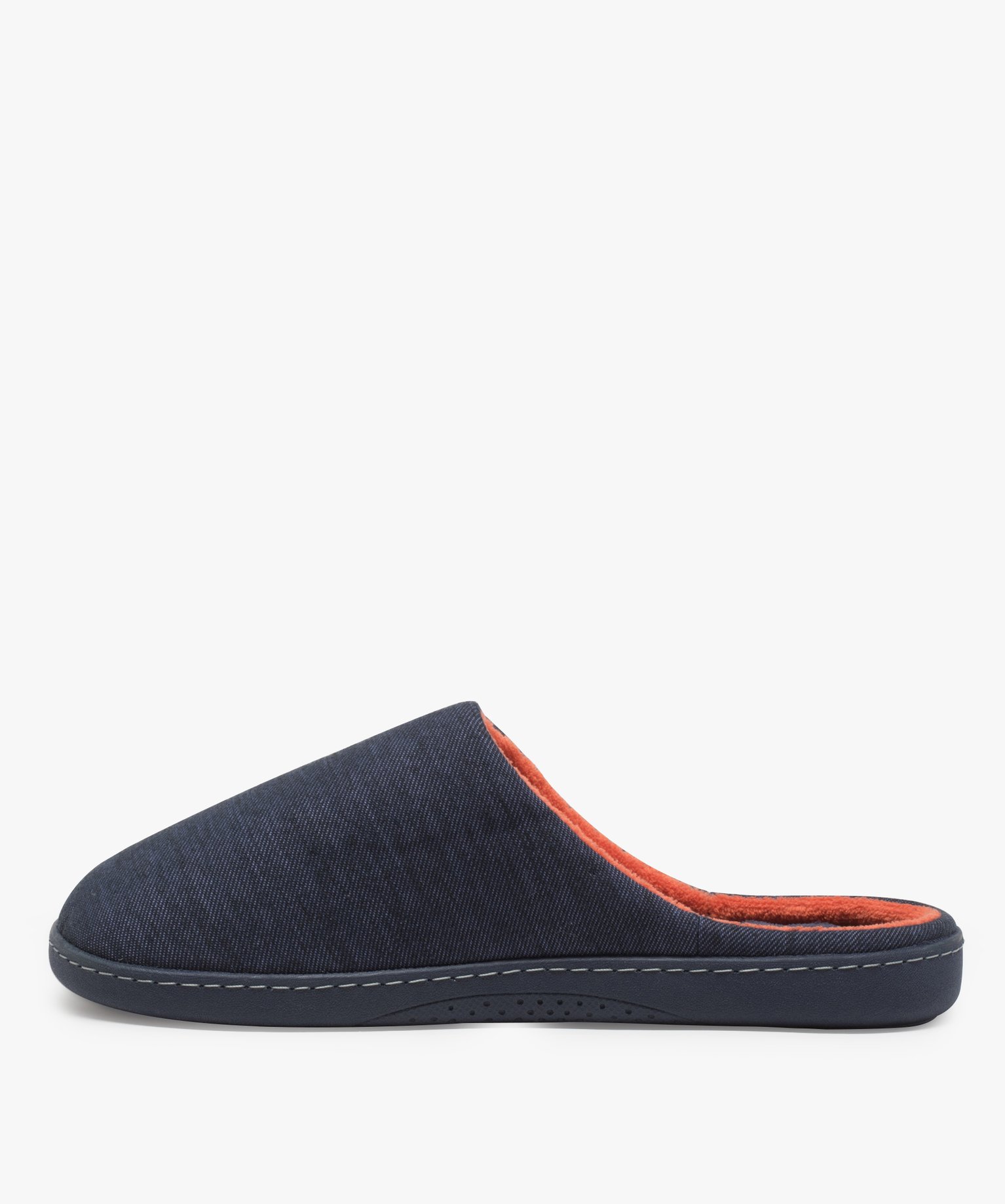 Chaussons homme mules d’intérieur dessus fantaisie - Isot... | GEMO
