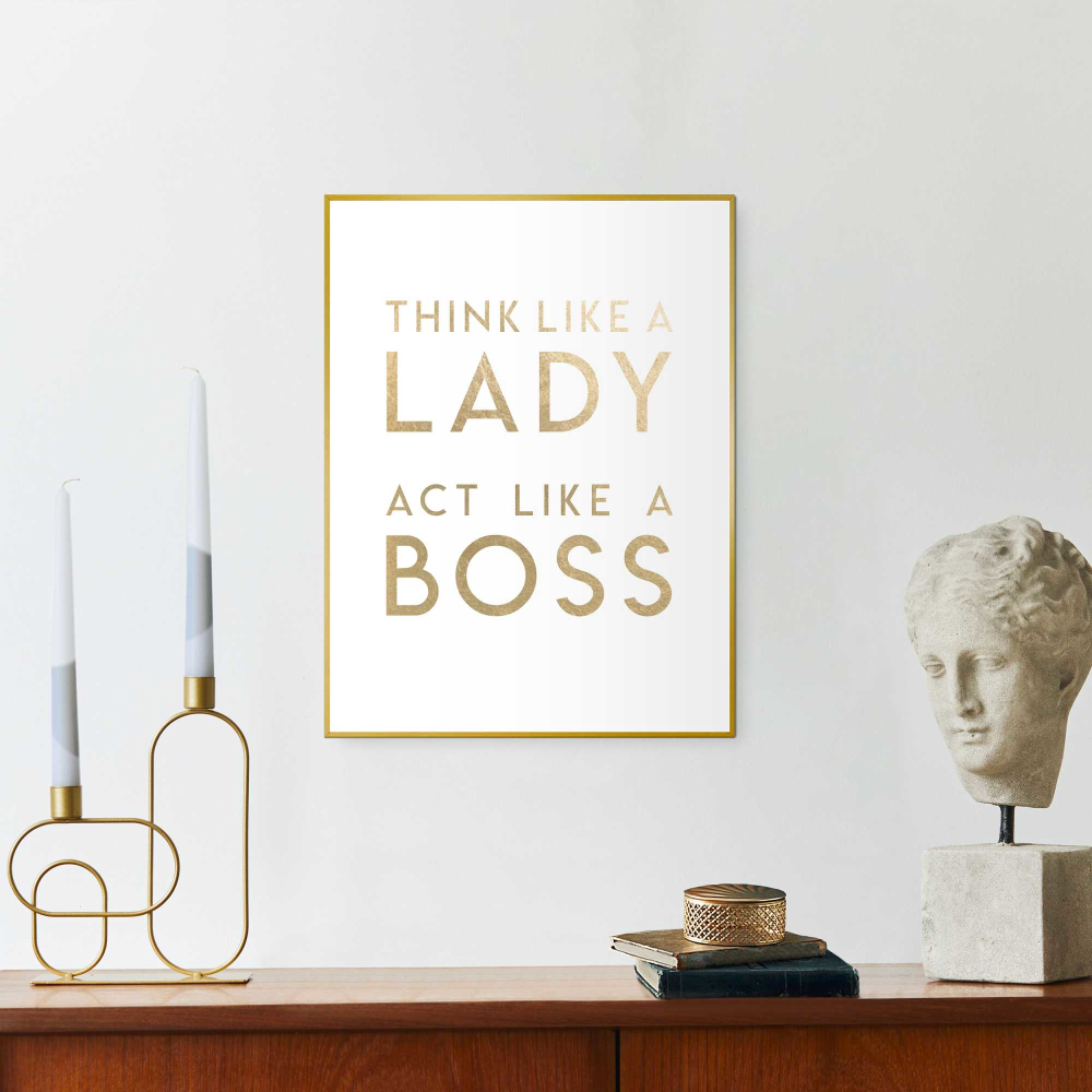 Rahmenbild Lady Boss