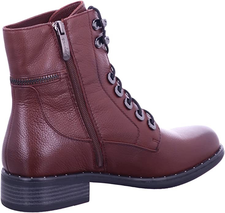 REGARDE LE CIEL Stiefeletten braun Schnürstiefel Boot Damen Braun Roxana 04