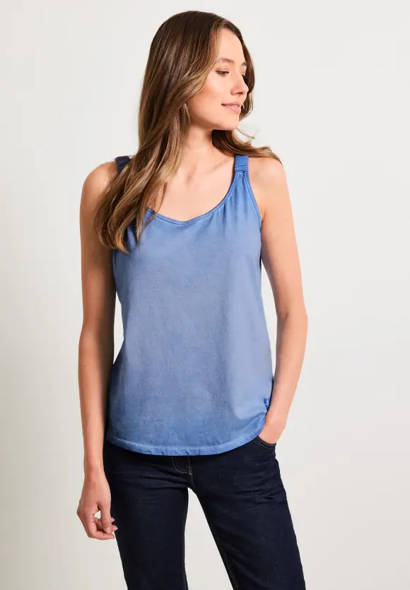 CECIL Jersey Top in Unifarbe