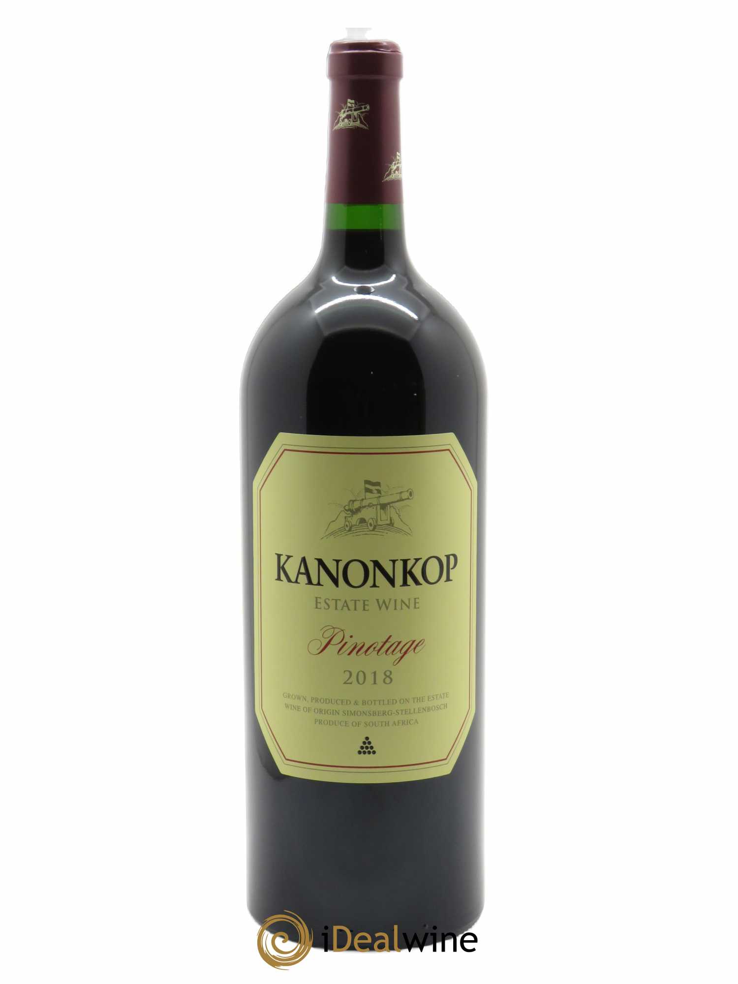 Stellenbosch Kanonkop Pinotage  2018 - Lot de 1 Magnum