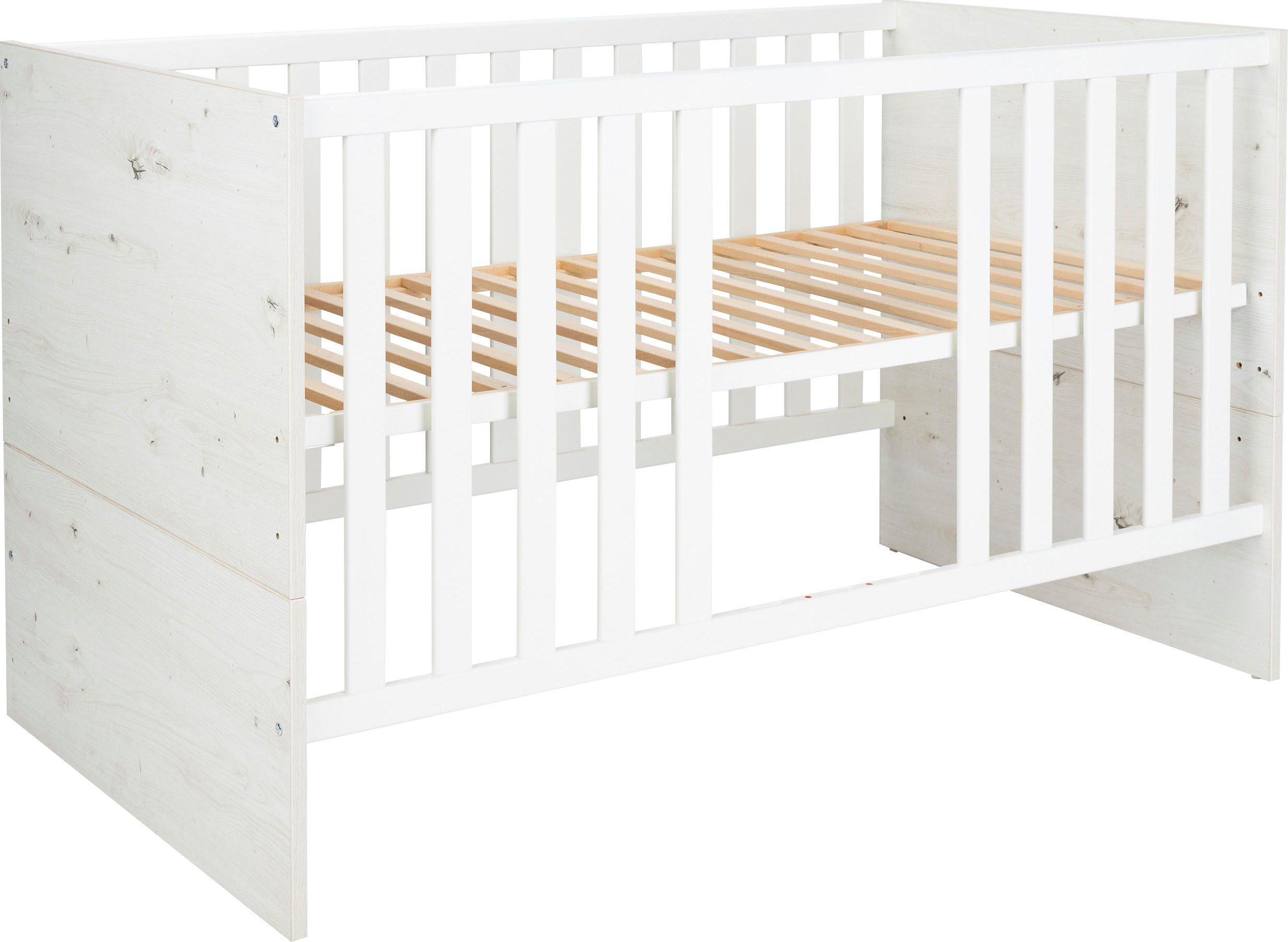 arthur berndt Babyzimmer-Komplettset Babyzimmer Set Lavea 3-teilig, (Set, Babymöbel-Set Lavea: Kleiderschrank, Kinderbett und Wickelkommode)