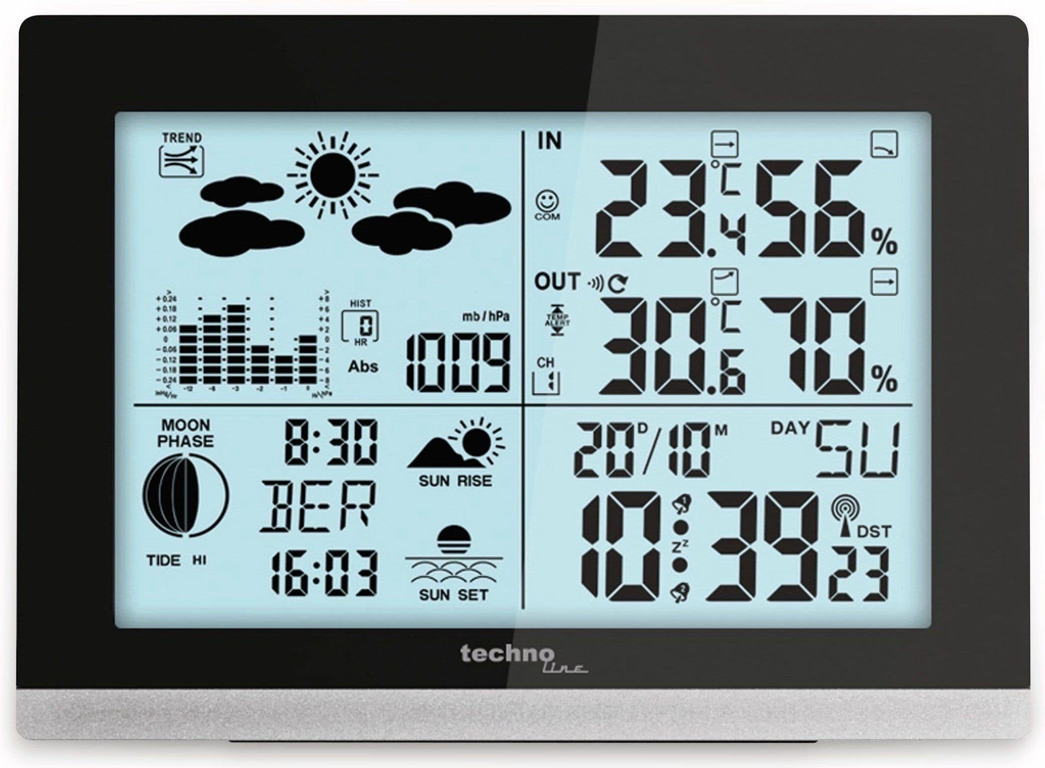 technoline TECHNOLINE Funk-Wetterstation WS 6762 Wetterstation