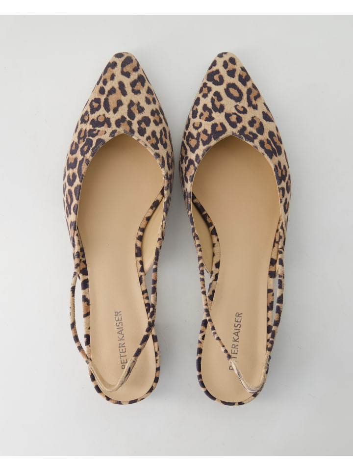 PETER KAISER Slingpumps in Braun günstig kaufen