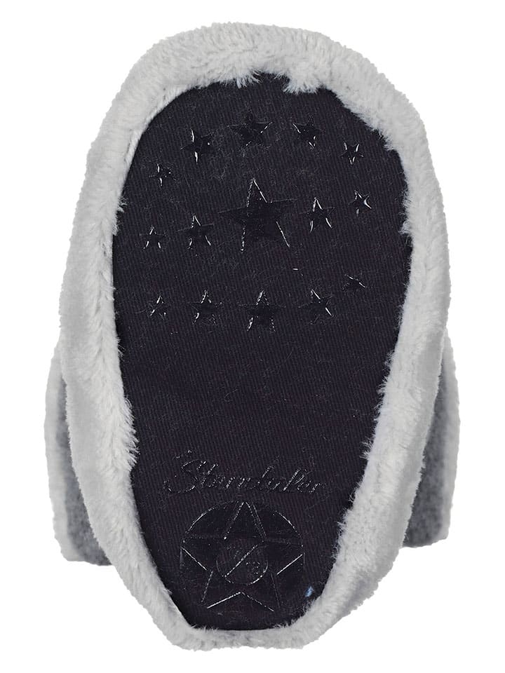 Sterntaler® Hauschuhe in Grau/ Weiß günstig kaufen