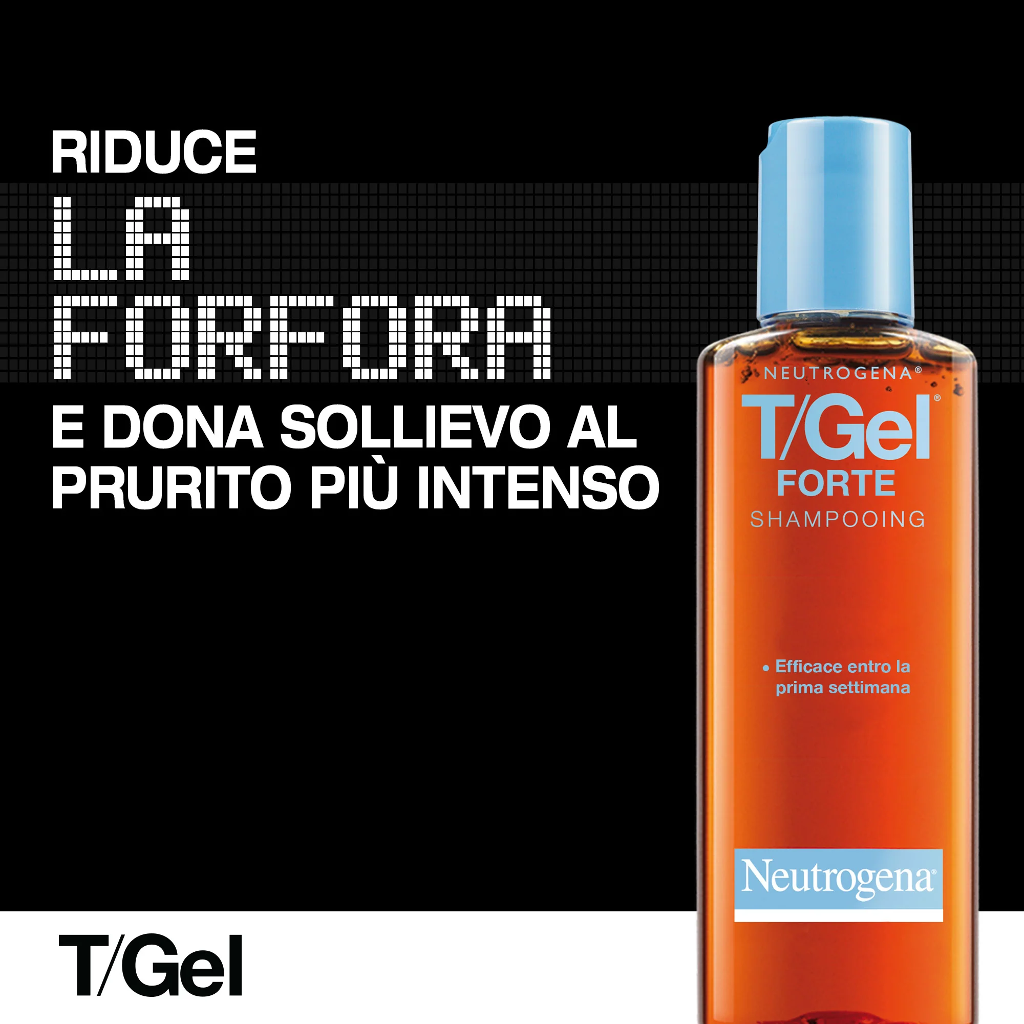 T/Gel šampon Forte za nego las - šampon proti prhljaju