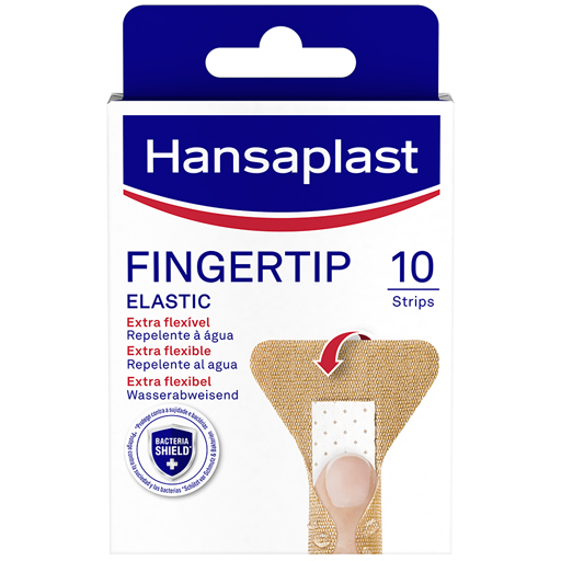HANSAPLAST Elastic Fingerkuppen Pflasterstrips  10 St  Pflaster