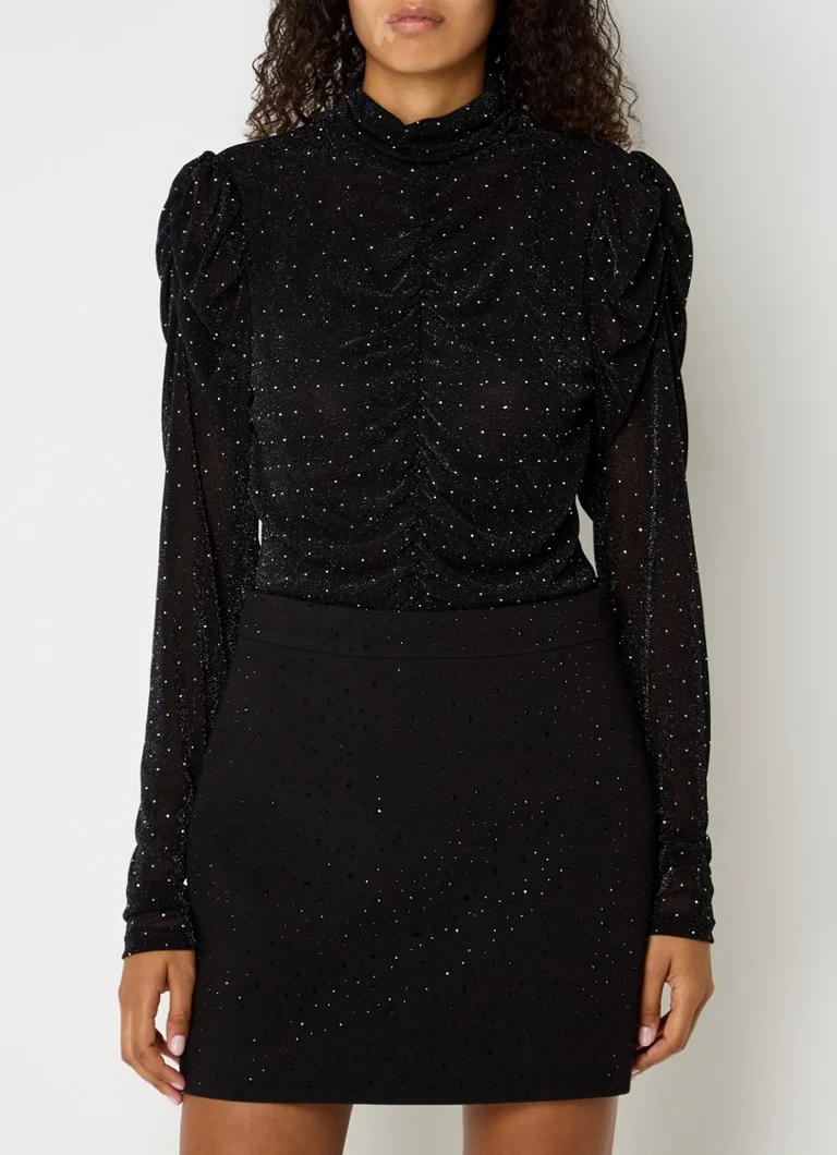 Aaiko Jody-topp med strass