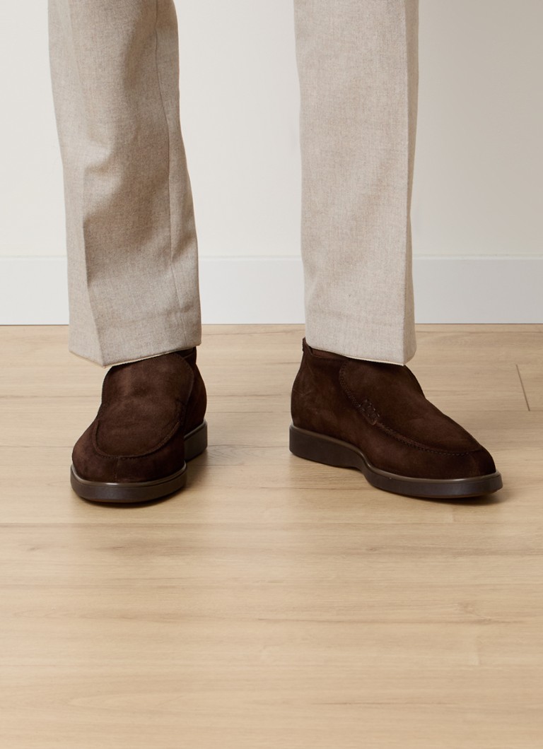 Mocasini din piele întoarsă Magnanni