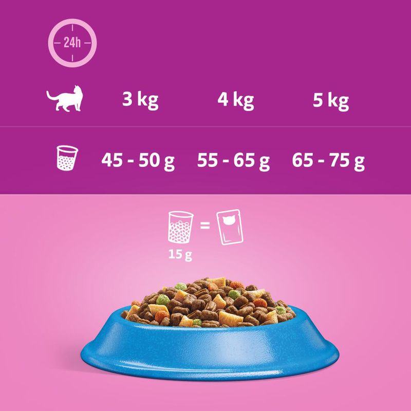 Mix-Sparpaket Whiskas 1+ 2 x 3,8 kg zu TOP-Preisen