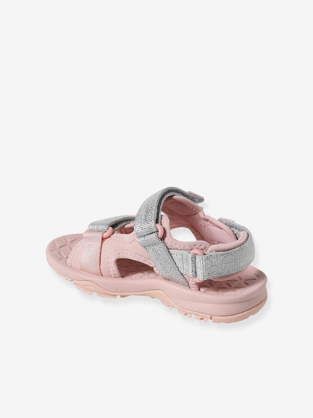 Vertbaudet Kinder Trekking-Sandalen - set rosa