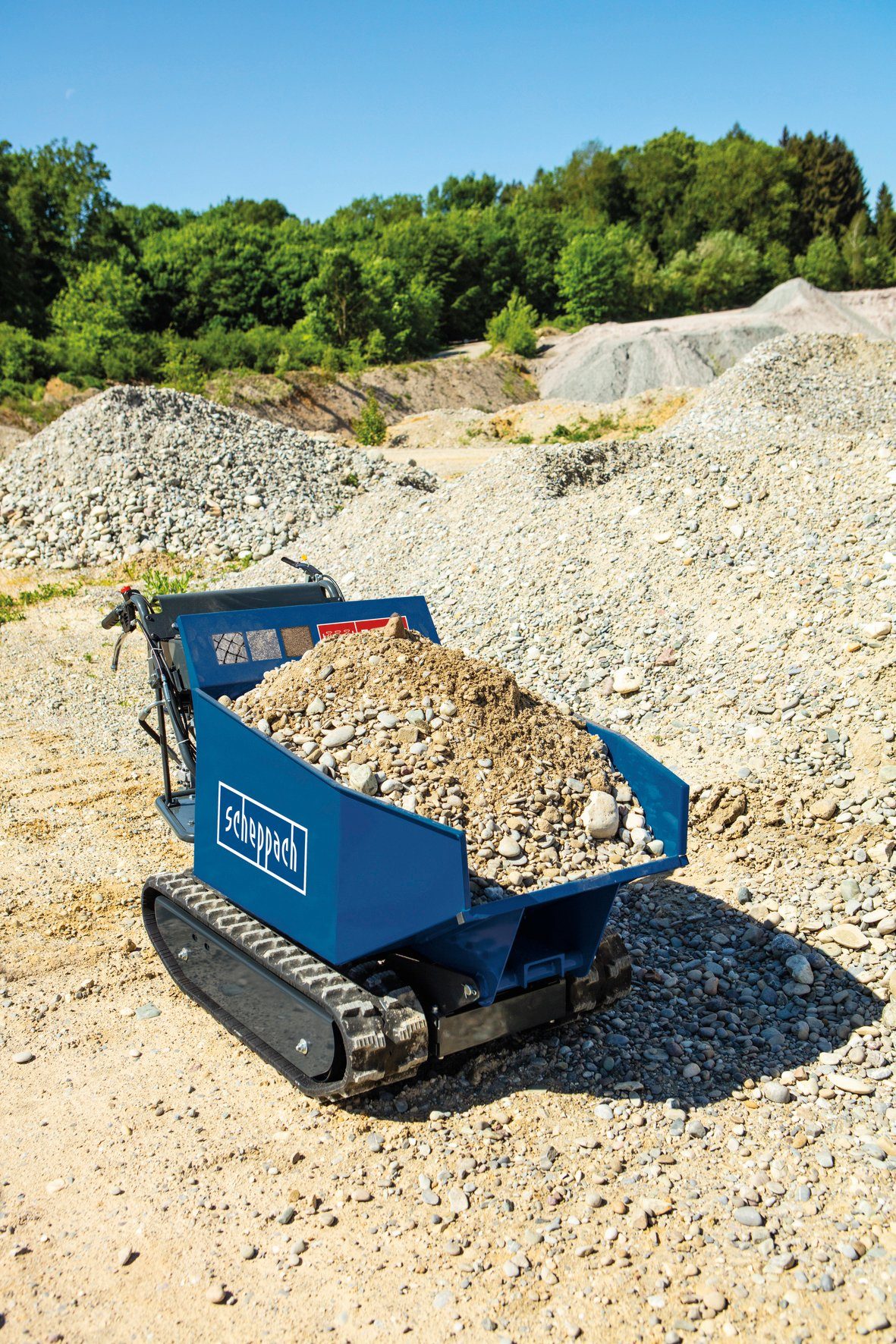 Scheppach Raupendumper Dumper DP5000, 417 l, 1-tlg.