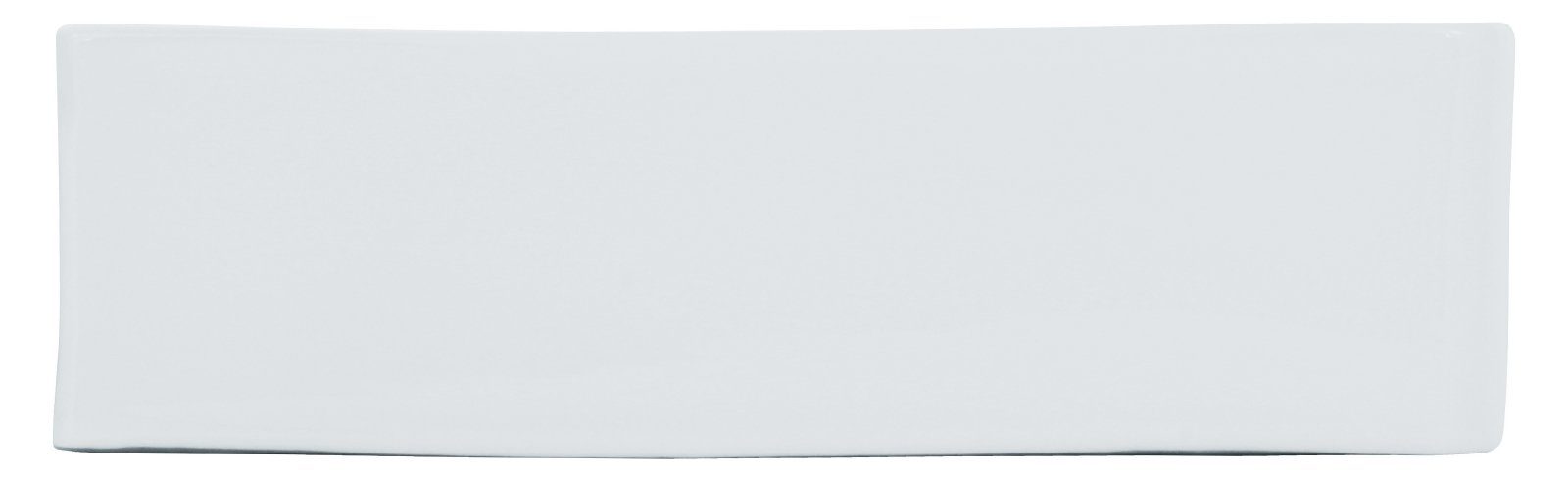 aquaSu Waschbecken Cavo (Hänge-Waschtisch, 1-St), 42 cm, Handwaschbecken, Weiß, Überlauf, Hahnloch mittig, 562232