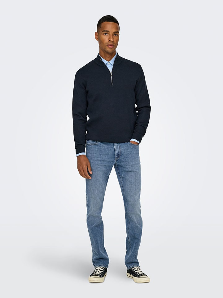 ONLY & SONS Jeans - Slim fit - in Blau günstig kaufen
