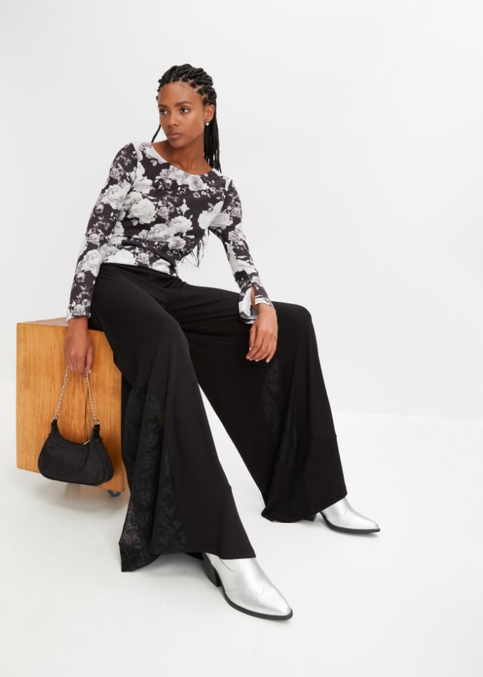 Langarmshirt mit Cut-Out