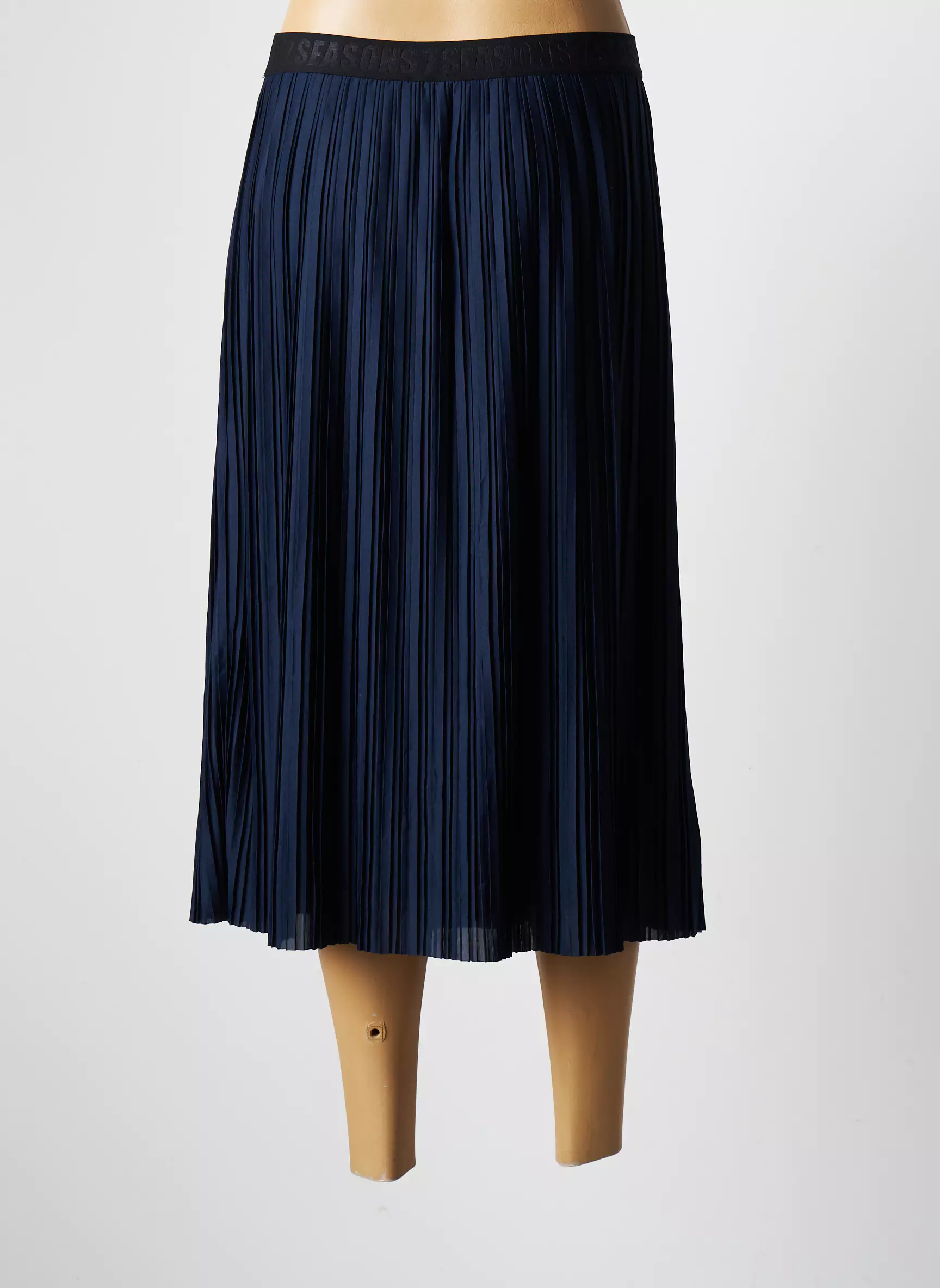 7 Seasons Jupes Mi Longues Femme couleur bleu
