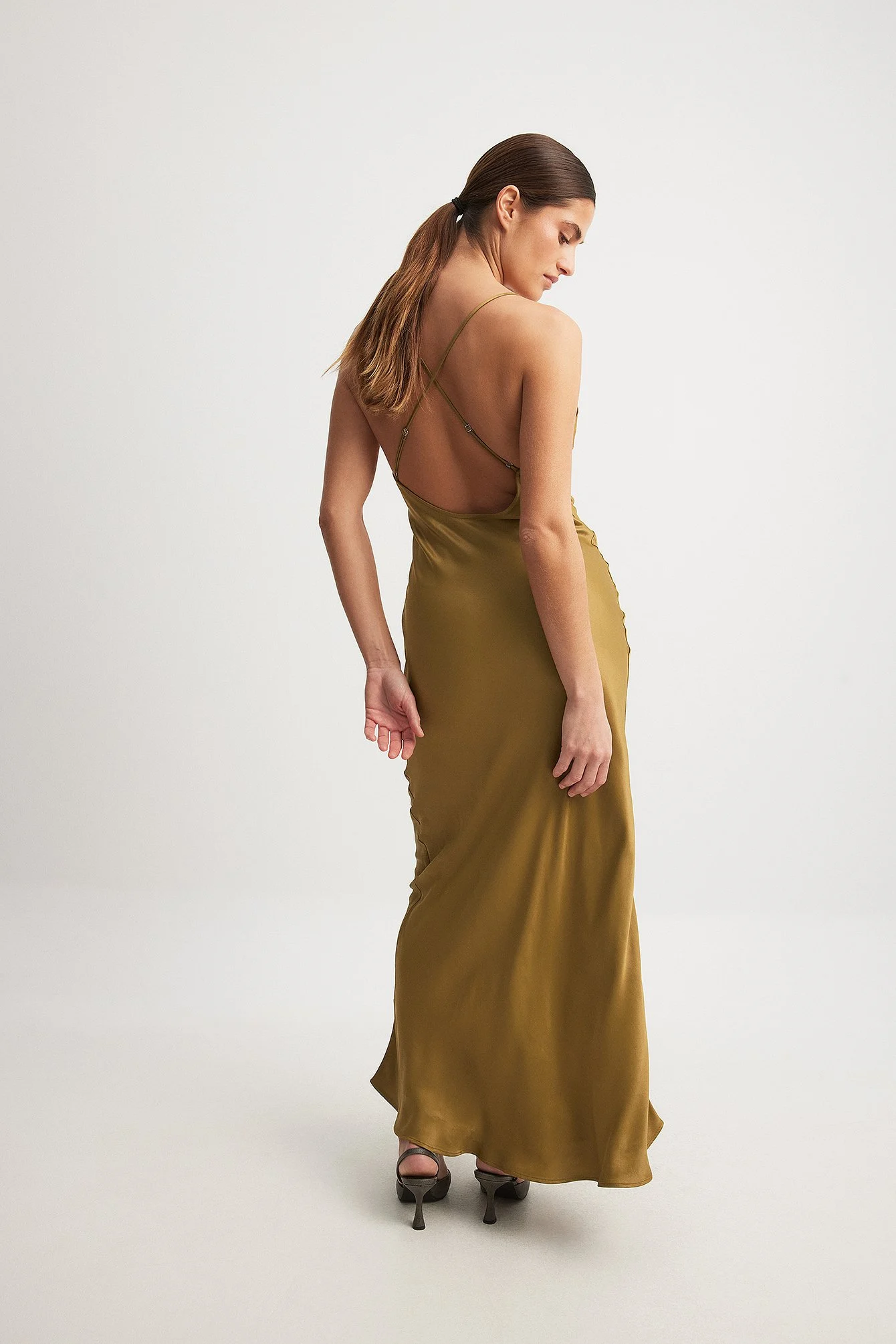 Slipdress aus Satin