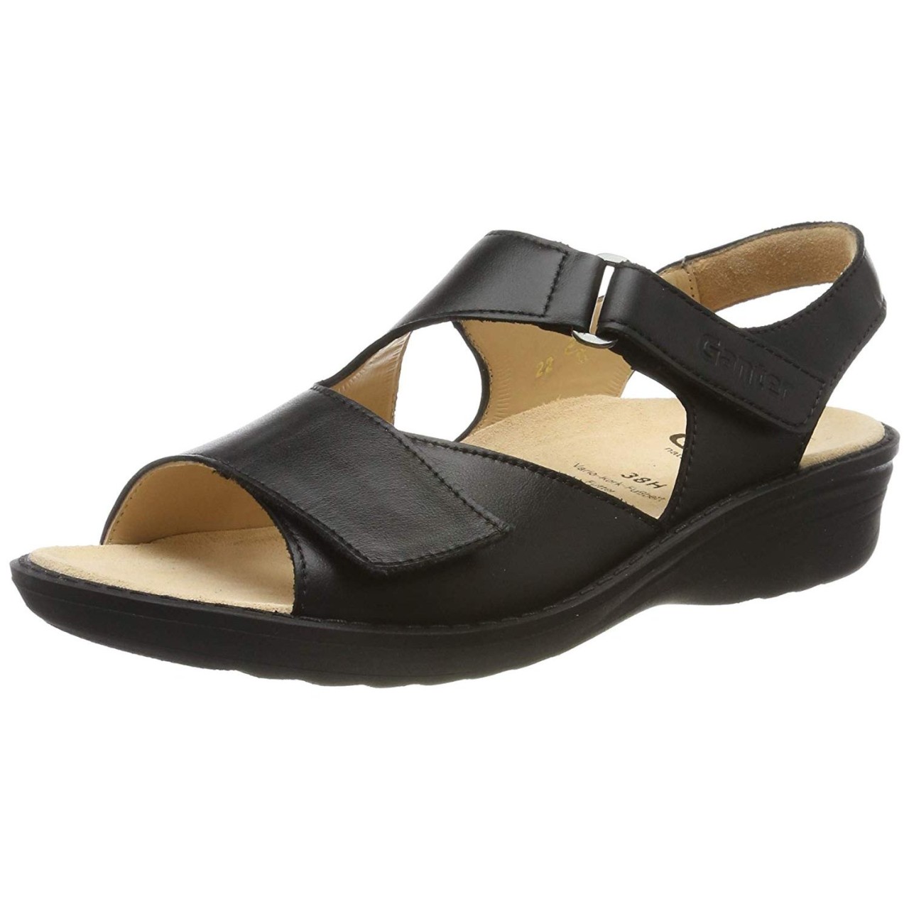 GANTER Outdoor Sandalen schwarz schwarz