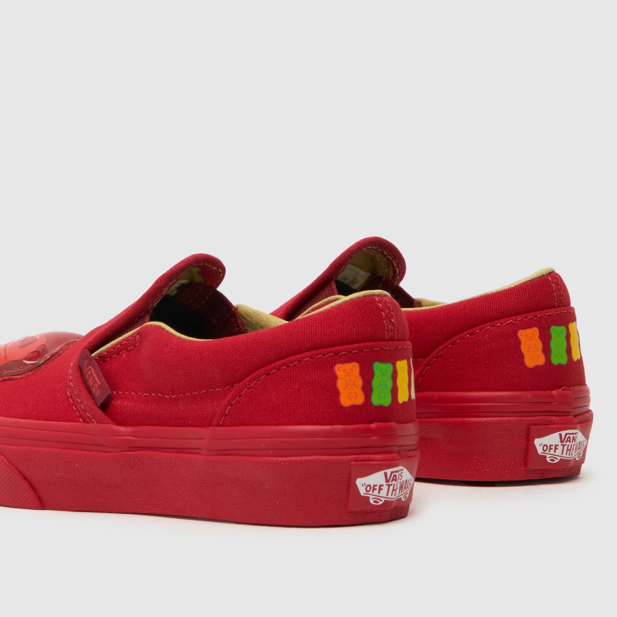 Vans piros slip-on V Haribo Junior tornacipő