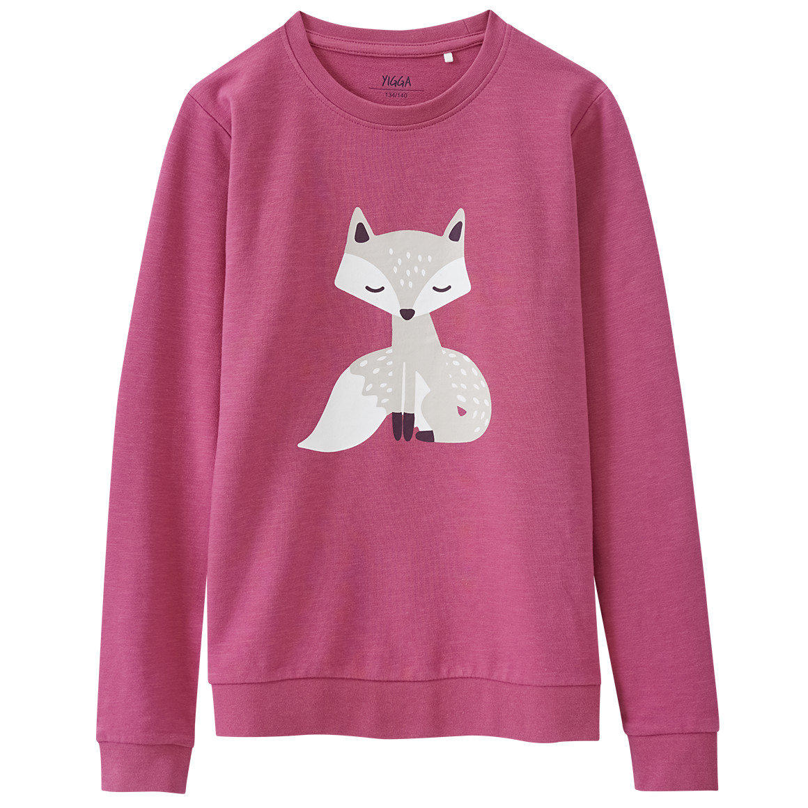 Mädchen Schlafanzug mit Fuchs-Motiv