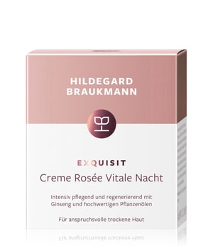 Hildegard Braukmann Exquisit Creme Rosée Vitale Nachtcreme-50 ml