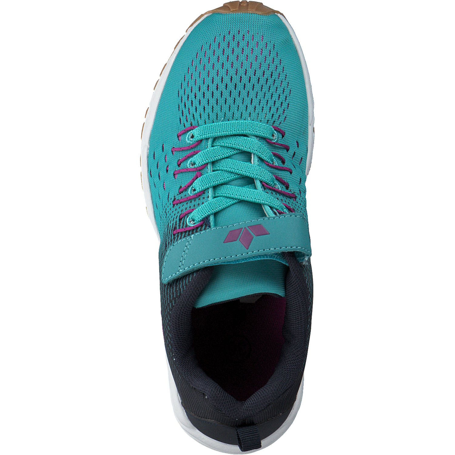 Geka Mic VS, Sneakers Low, Kinder, türkis/marine/pink