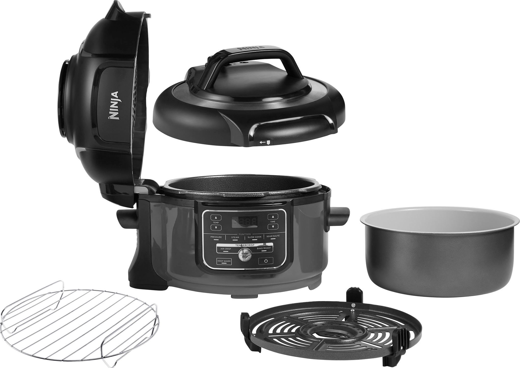NINJA Multikocher Foodi MINI OP100EU, 1460 W, 4,7 l Schüssel