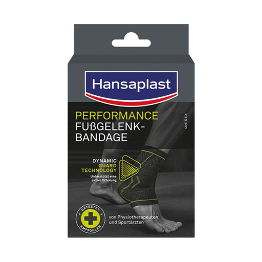 HANSAPLAST Sport Fußgelenk-Bandage Gr.L  1 St  Bandage