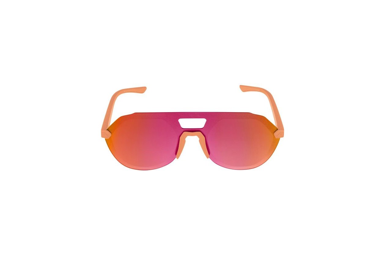 Alpina Beam II peach matt / red mirror