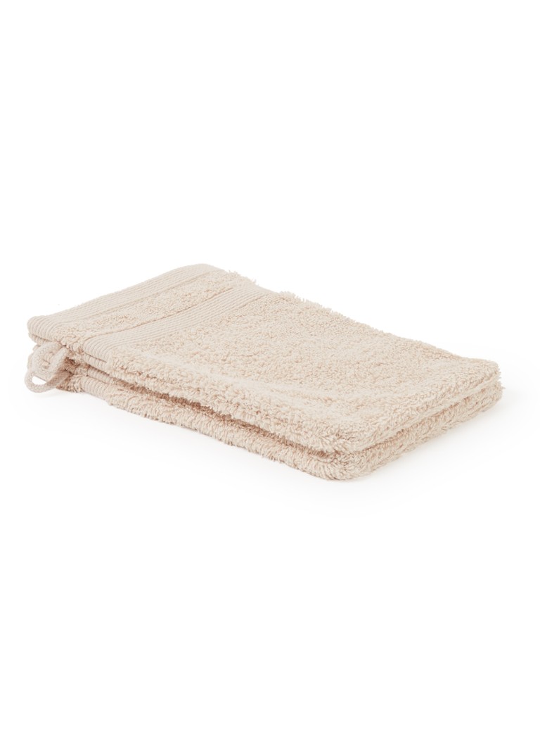 de Bijenkorf Home Organic Softness dvieļi - 600 g/m² - 16 x 21 cm, 2 gab. komplekts