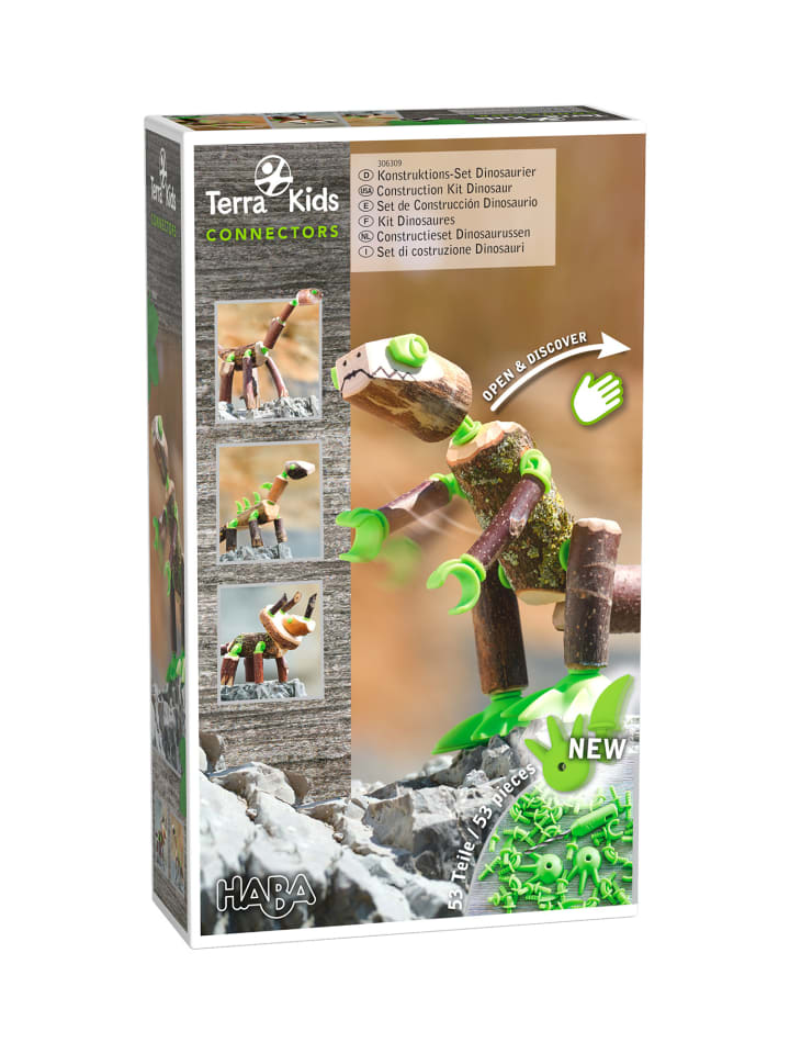 Haba Konstruktions-Spielset Terra Kids Connectors Dinosaurier in mehrfarbig günstig kaufen onesize