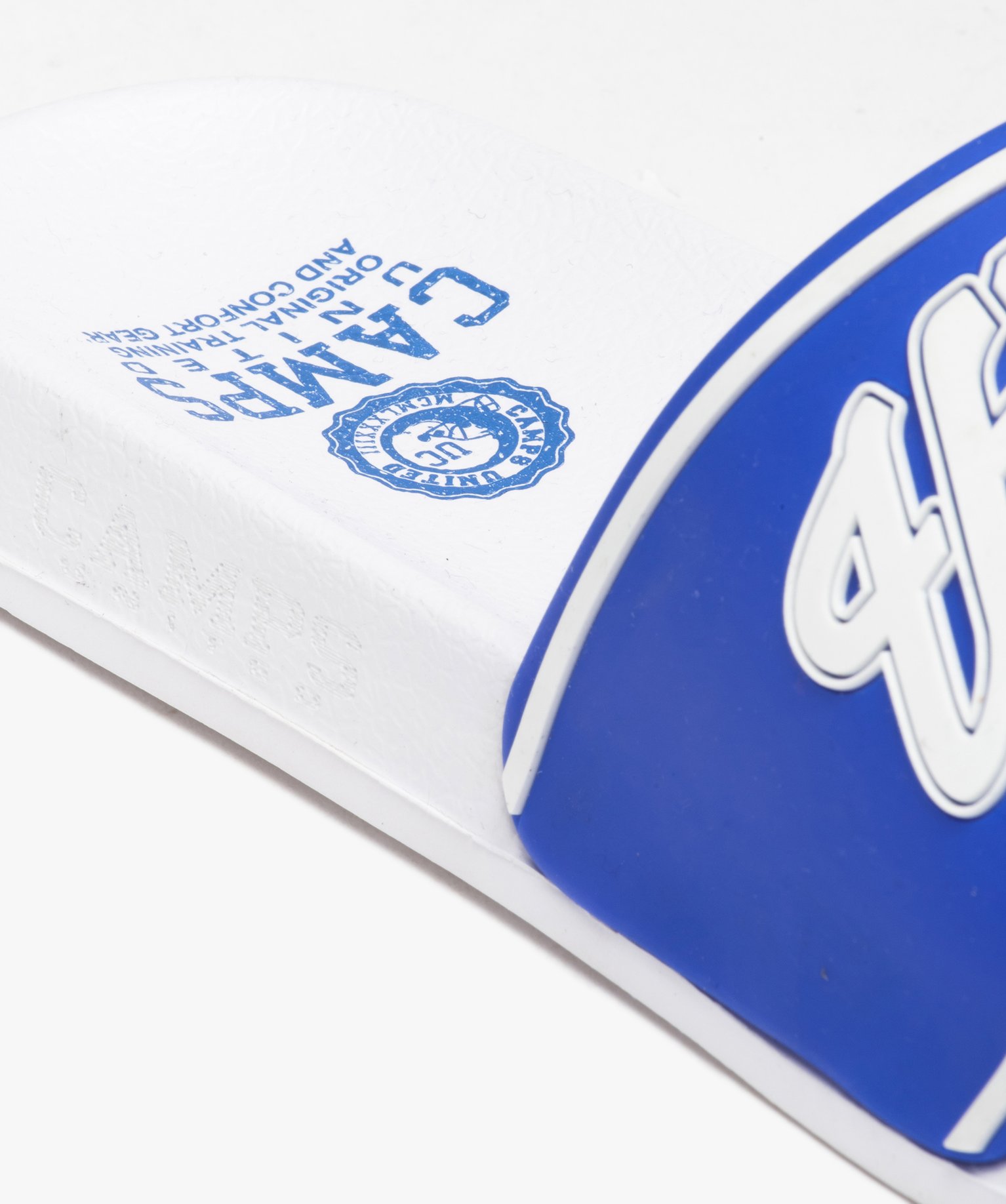 Mules de piscine Garçon bicolores – Camps United bleu | GEMO