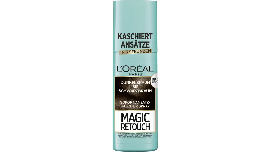 L'Oréal Paris Magic Retouch Ansatz-Kaschierspray - wetterfeste Ansatzkaschierung 75 ml 2 - dunkelbraun bis schwarzbraun