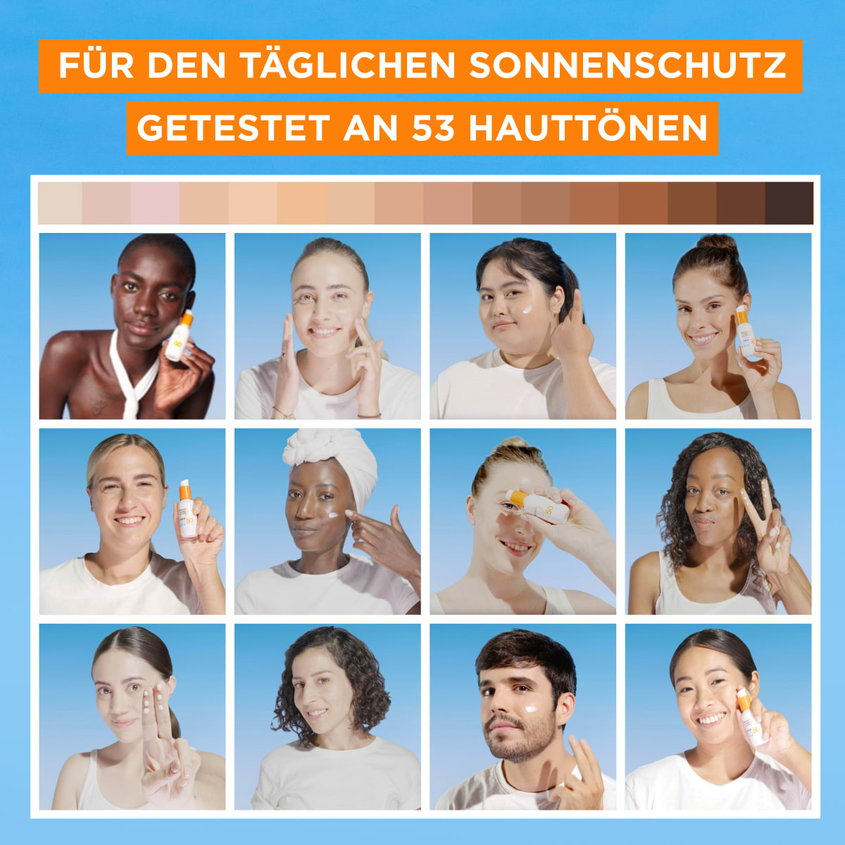Sonnenfluid Gesicht super UV invisible Serum, LSF 50+, 30 ml