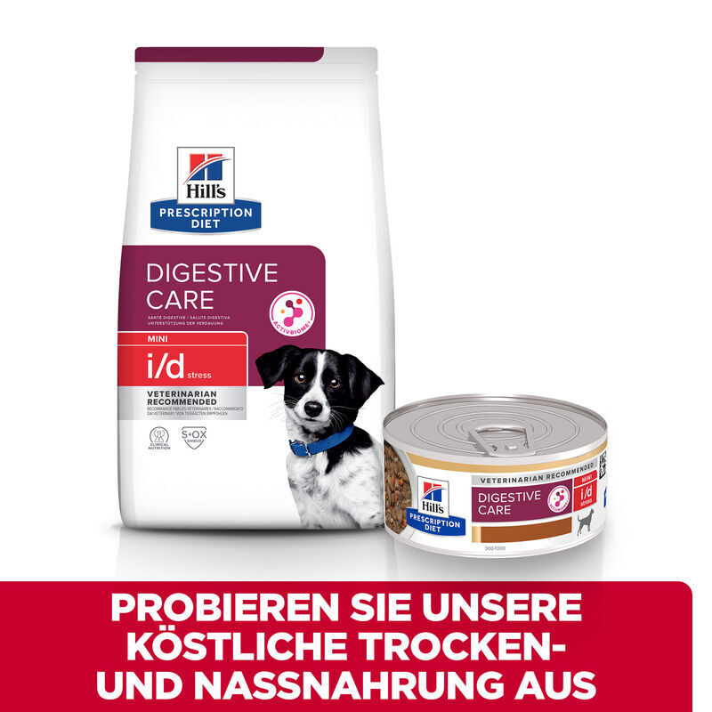Hill's Stress & Angst Hill's Prescription Diet Digestive Care i/d Stress Mini Ragout mit Huhn und Gemüse 24x156g