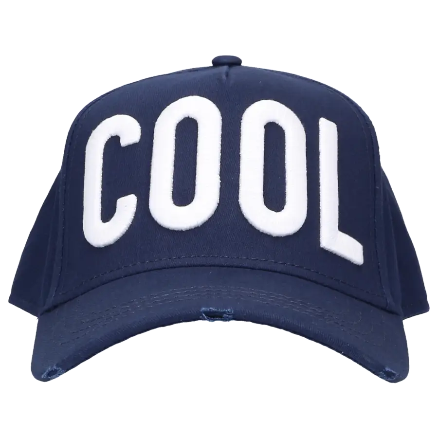 Dsquared2 - Snapback cap COOL Baumwolle - blau