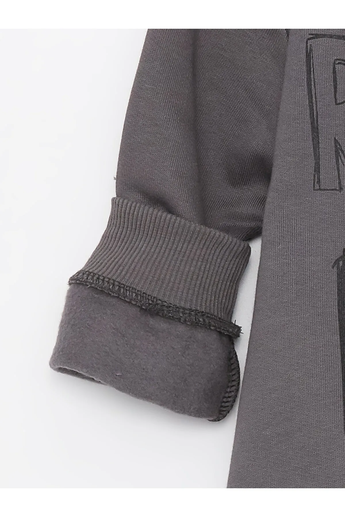LC Waikiki  Langarm-Sweatshirt mit Rundhalsausschnitt und bedrucktem Baby-Jungen-Sweatshirt