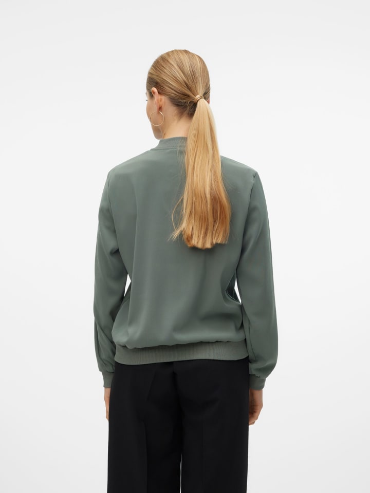 Vero Moda Leichte Bomber Jacke für Alltagslook Dünner Blouson in Grün-2 günstig kaufen