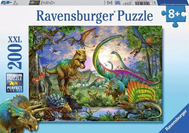 Kinderpuzzle ab 8 Jahren - Im Reich der Giganten - 200 Teile