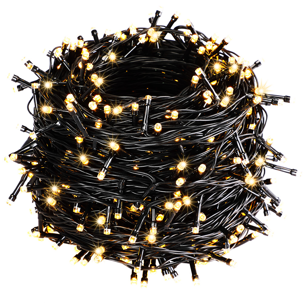 Casaria monzana® Lichterkette 400 LED 40m warm weiß