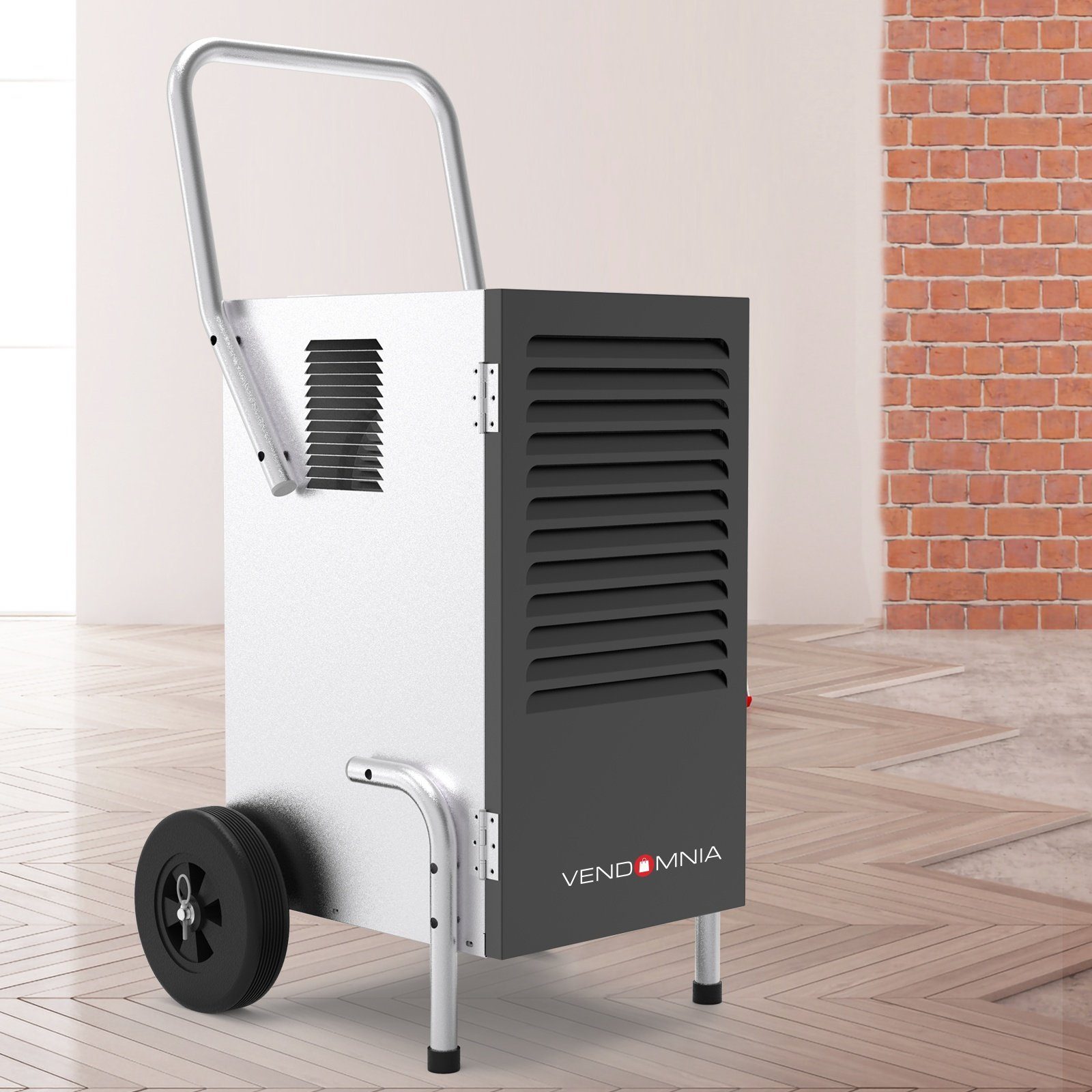 VENDOMNIA Luftreiniger Luftentfeuchter - 50 L / Tag, 5,5 L Behälter, elektrisch - Bautrockner, Luftentfeuchtungsgerät
