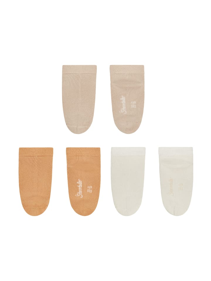 Sterntaler Sneaker-Socken 3er-Pack uni in sand günstig kaufen 18