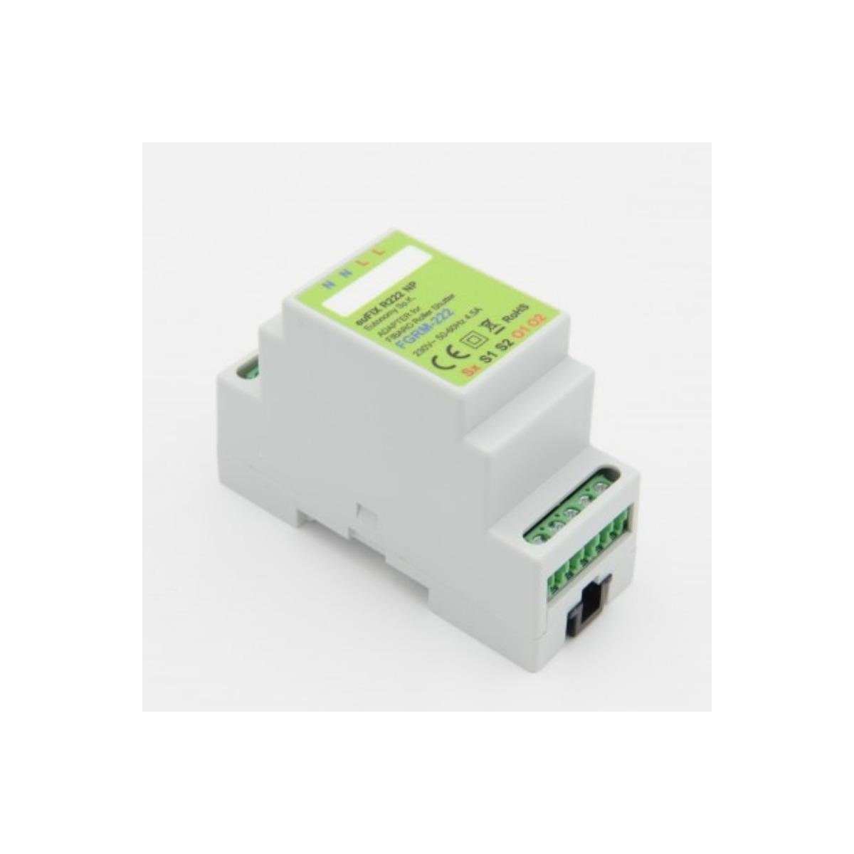 Eutonomy EUT_EUFIXR222NP - euFIX R222NP DIN-Adapter Smart-Home-Steuerelement