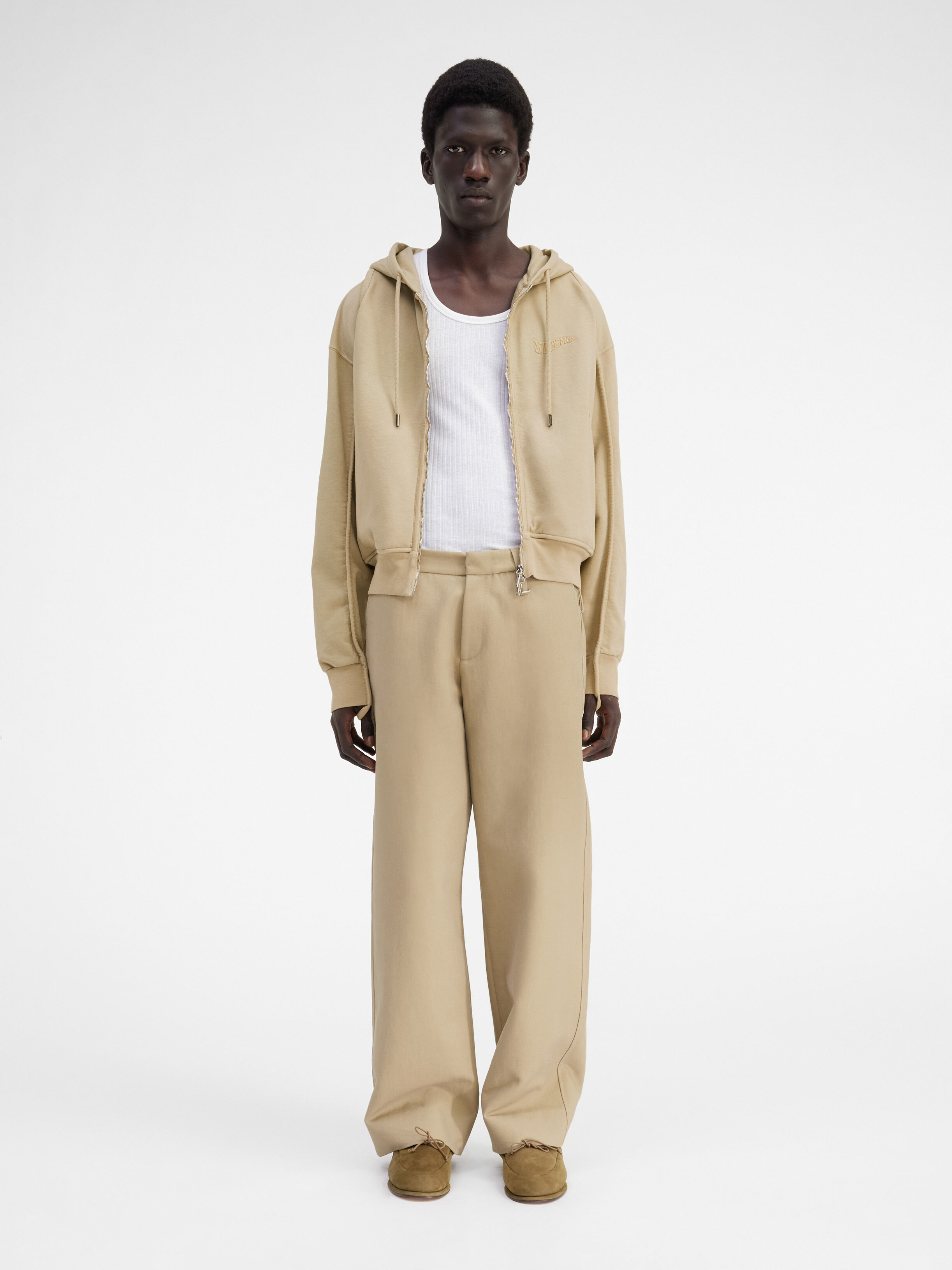 Le sweater Camargue zippé