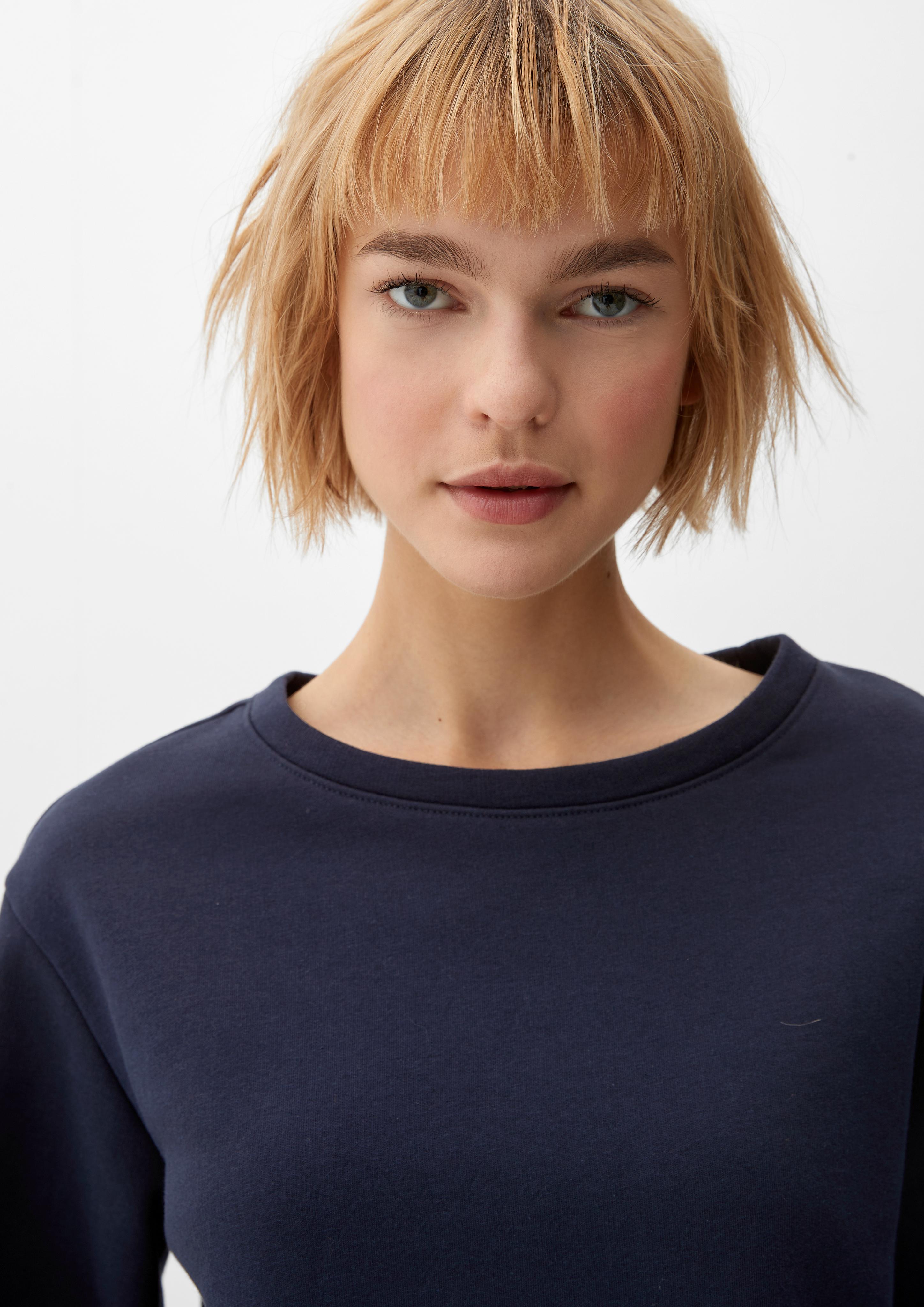 Sweatshirt mit abgerundetem Saum  2121410-5959