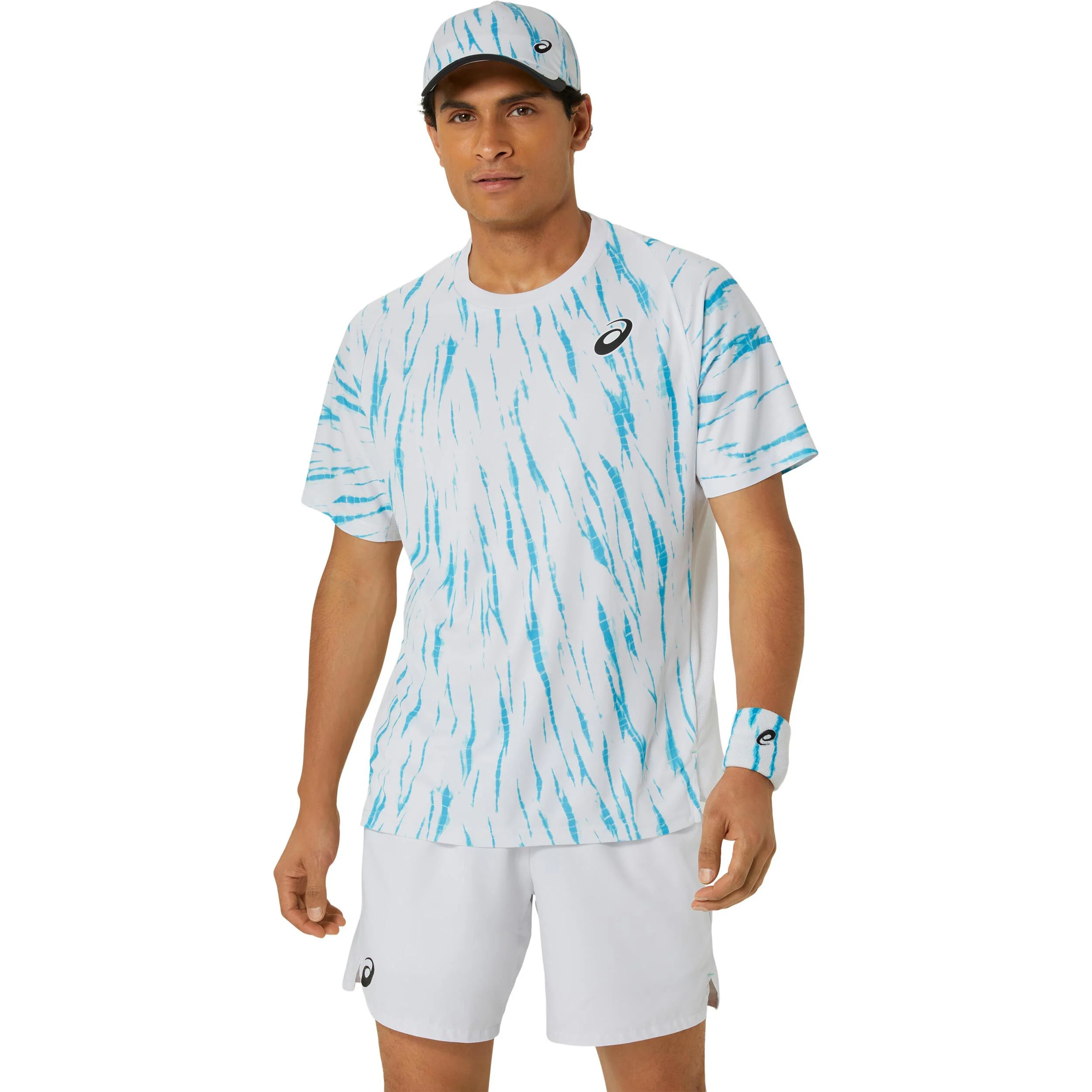 Game T-Shirt Herren - Weiß, Blau