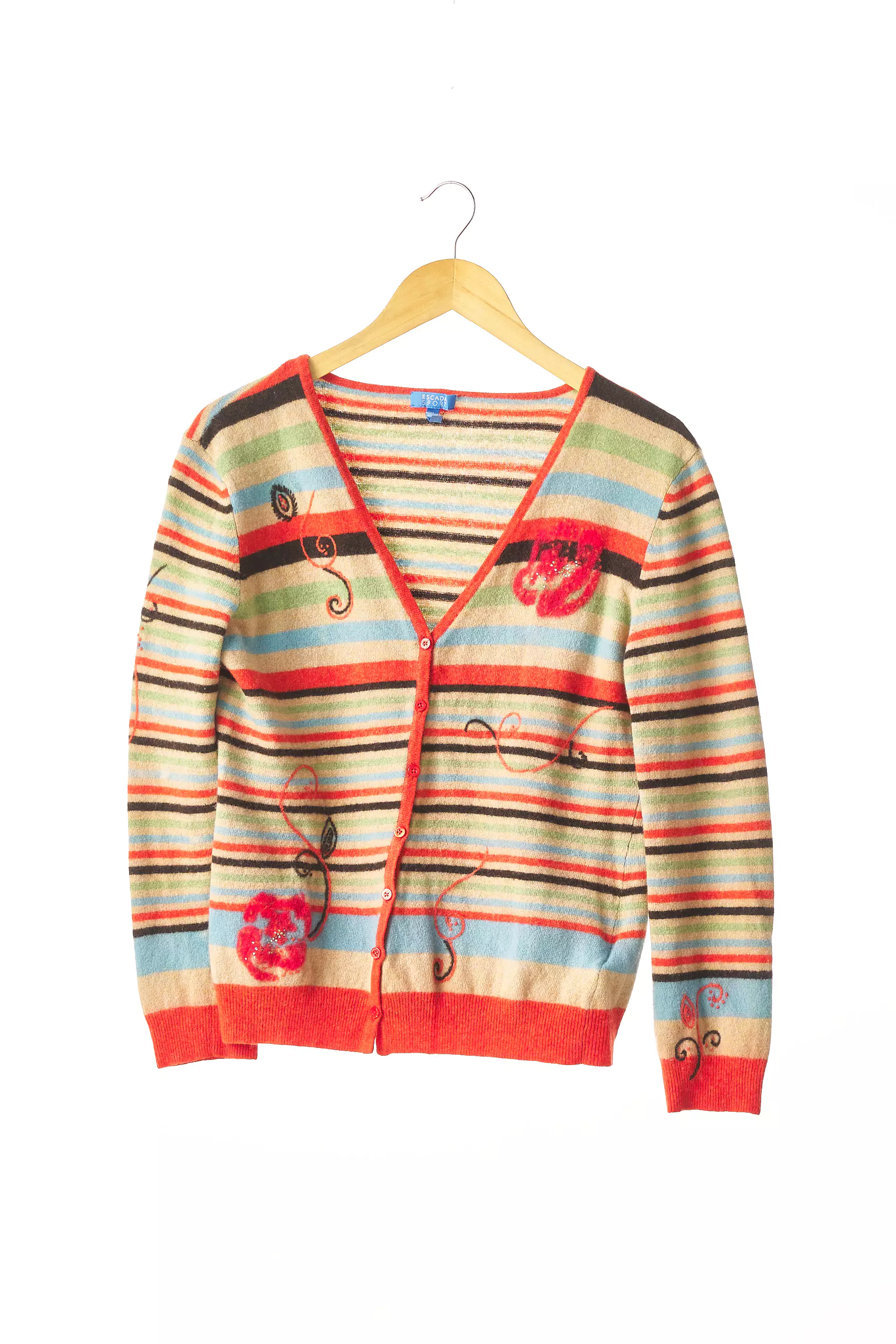 Escada Cardigans Femme couleur beige