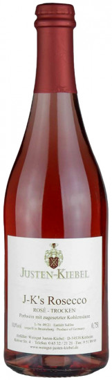 J-K's Rosecco Perlwein trocken - Weingut Justen-Kiebel
